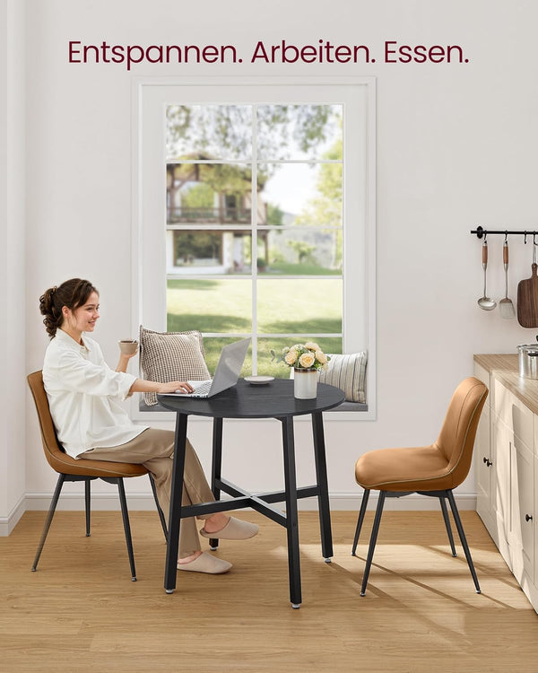 Industrial Round Dining Table - Karrari