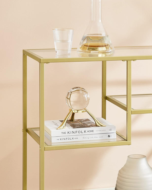 Modern Gold Console Table - Karrari