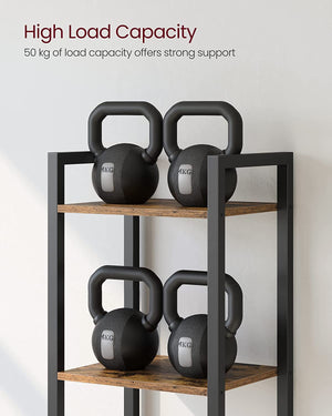 6-Tier Bookcase & Storage Shelf - Karrari