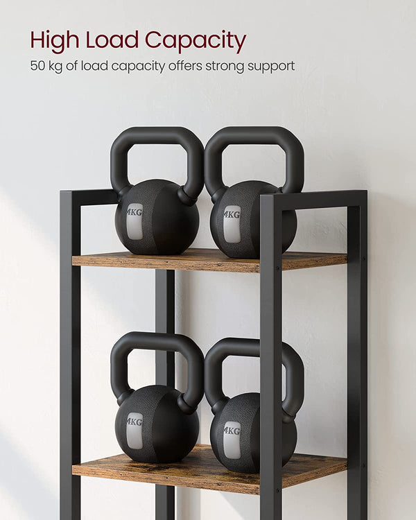 6-Tier Bookcase & Storage Shelf - Karrari