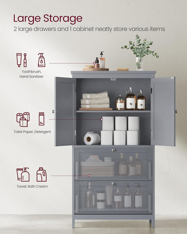 Storage Cabinet with Doors & Drawers - Karrari