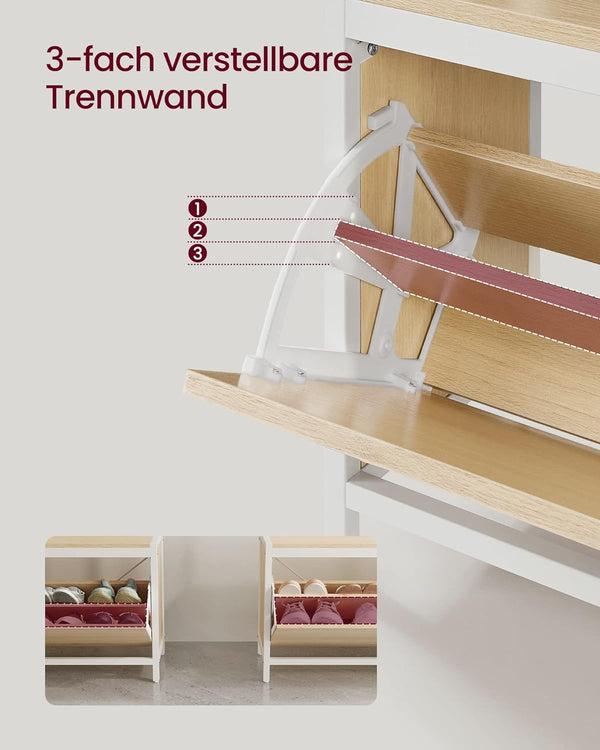 Hall Tree with Bench, Shoe Storage & 9 Hooks - Karrari