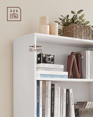 4-Tier Adjustable Bookshelf - Karrari
