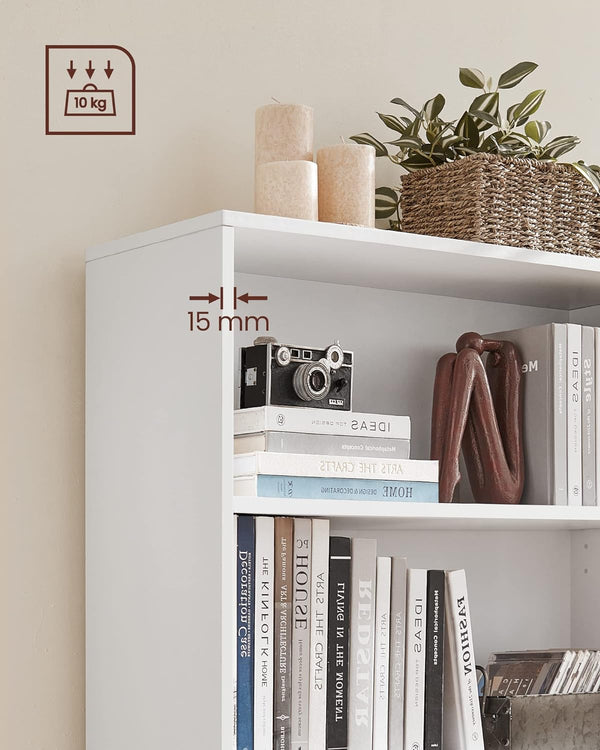 4-Tier Adjustable Bookshelf - Karrari