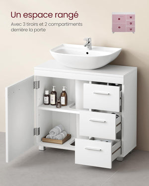 Bathroom Vanity Unit for Sink – Drawers & Storage - Karrari