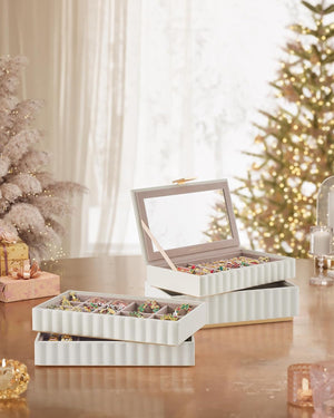 Jewellery Organizer, 4-Tier with Mirror - Karrari