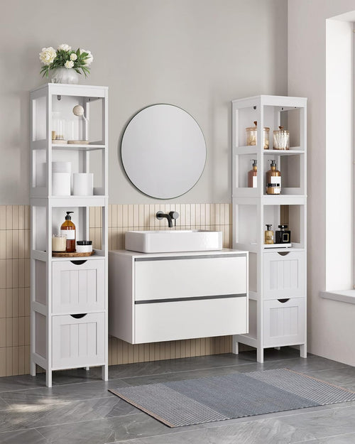 Tall Bathroom Floor Cabinet
