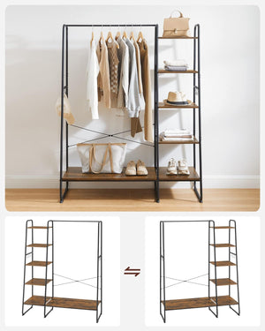 5-Tier Clothes Storage Rack - Bedroom & Living Room - Karrari