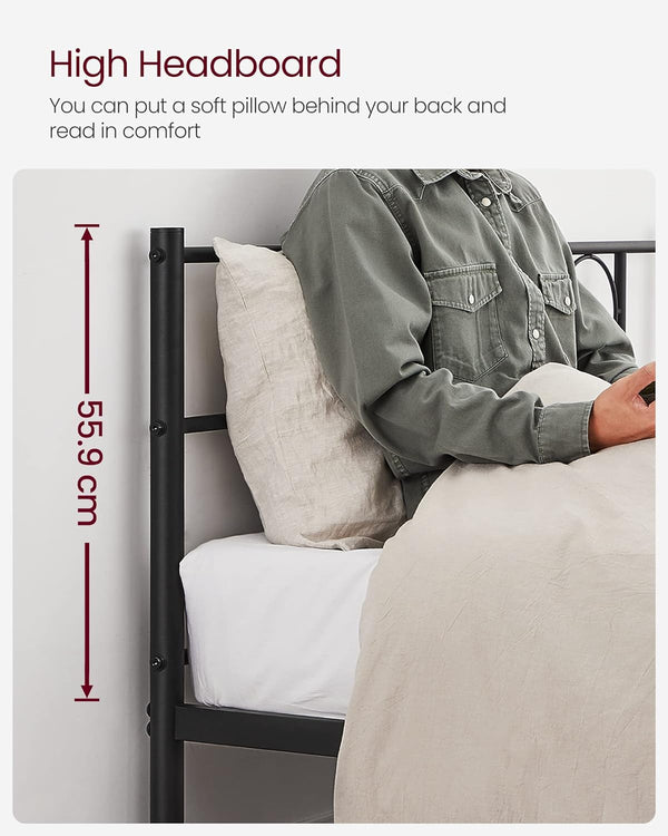 Double Metal Bed Frame - Karrari