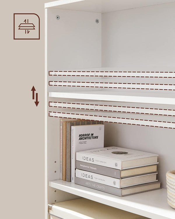 4-Tier Adjustable Bookshelf - Karrari