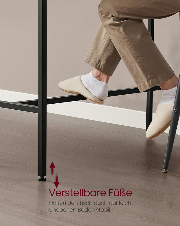 Bar Table with Power Strip & Drawer - Karrari