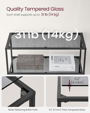 6-Tier Glass Shelving Unit - Karrari