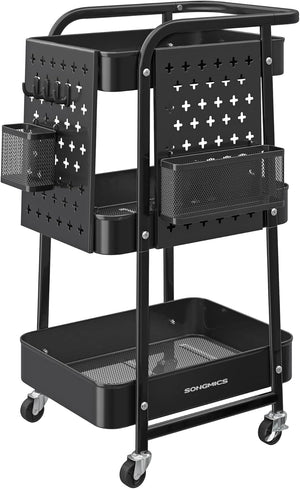 3-Tier Metal Kitchen Trolley - Karrari