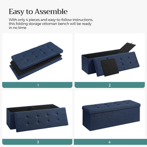 Folding Ottoman Bench - Karrari