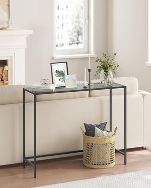 Modern Black Console Table - Karrari