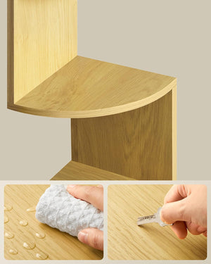 5-Tier Corner Floating Shelf - Karrari