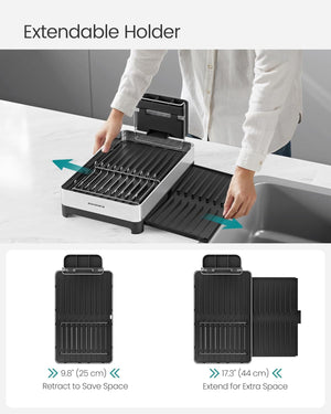 Expandable Stainless Dish Drying Rack - Karrari