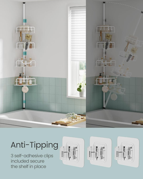 Extendable Corner Shower Shelf