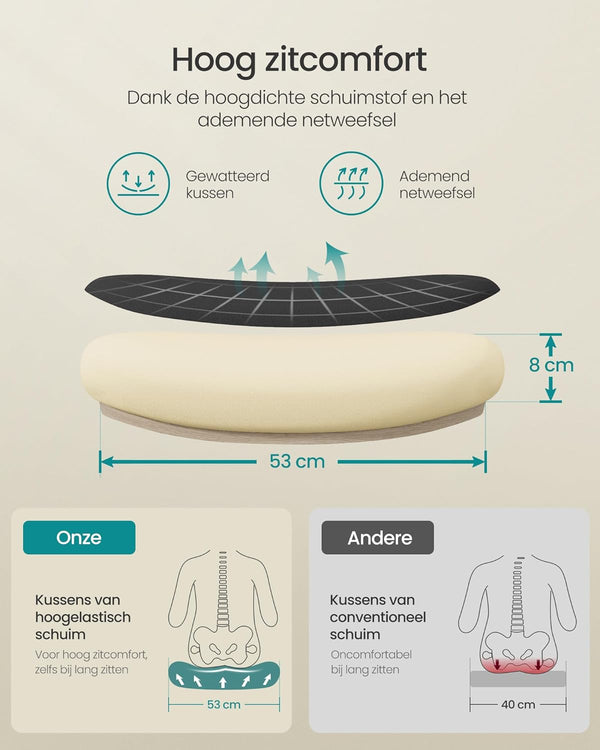 Office Chair – Mesh Back, Lumbar Support & Rocking