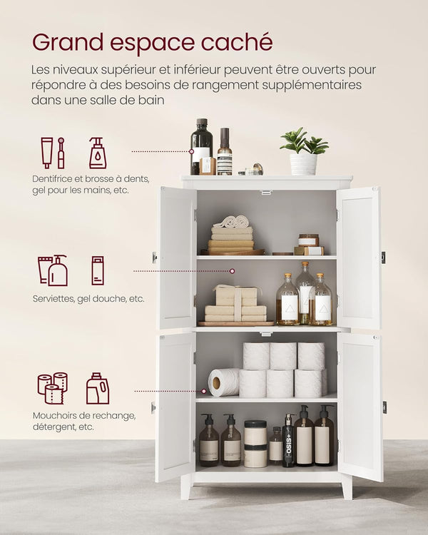 Floor Cabinet with Adjustable Shelves - Karrari