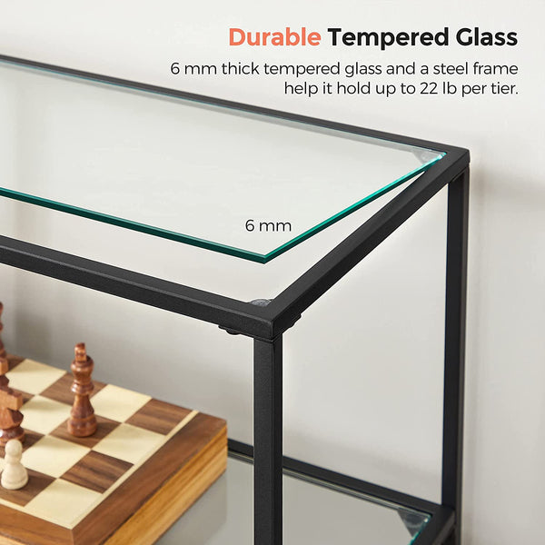 Modern Glass Console Table - Karrari