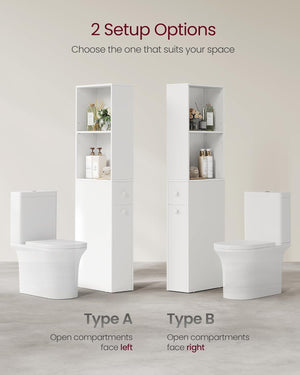 Tall Narrow Bathroom Cabinet – Storage Solution