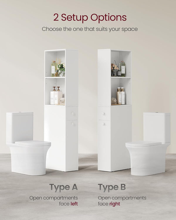 Tall Narrow Bathroom Cabinet – Storage Solution