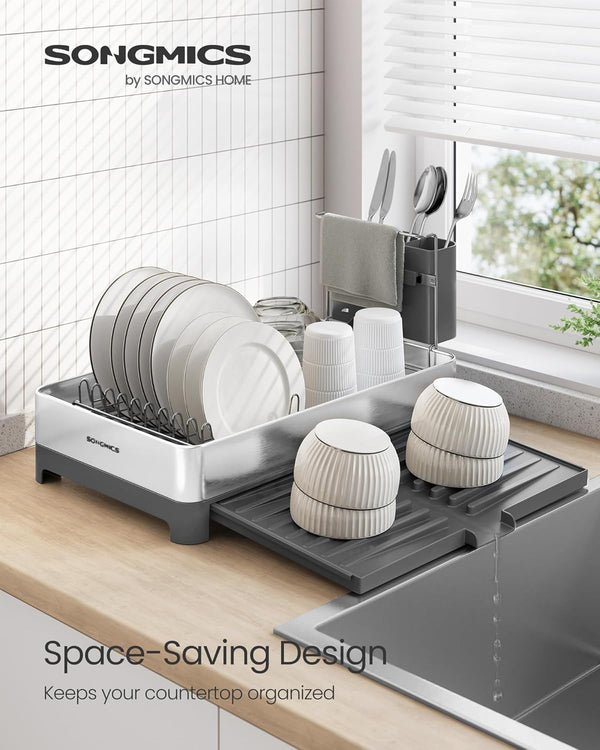 Stainless Steel Dish Rack – Expandable - Karrari