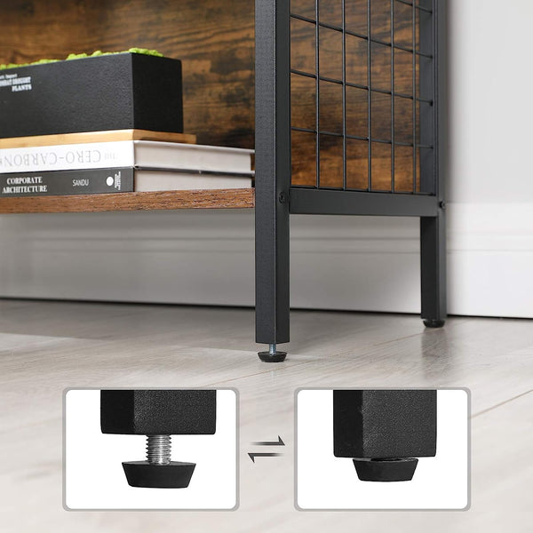 5-Tier Bookcase with Hooks - Karrari