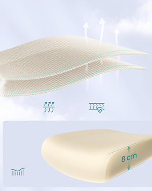 Ergonomic Chair with Double-Layer Breathable Mesh Fabric & Adjustable Headrest - Karrari