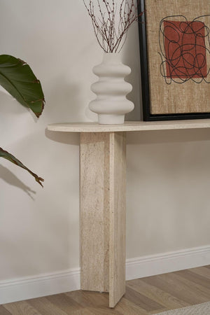 Elegant Melamine Coated Sideboard - Travertine Colour - Karrari