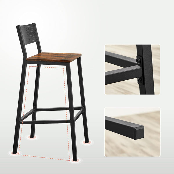 Breakfast Kitchen Chair with 2, Counter Chair