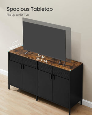 Metal Cabinet with 4 Doors