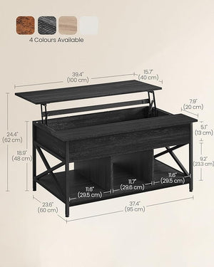 Lift-Top Coffee Table with Storage - Karrari