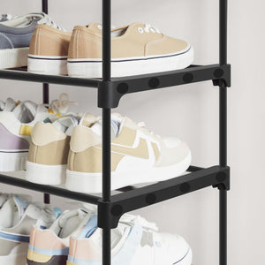 10-Tier Metal Shoe Rack – Customisable Design