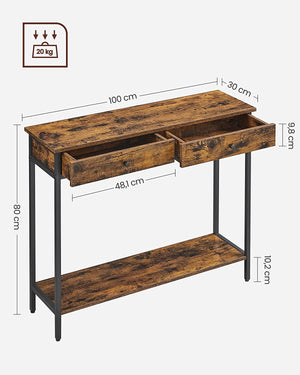 Industrial Console Table - Karrari