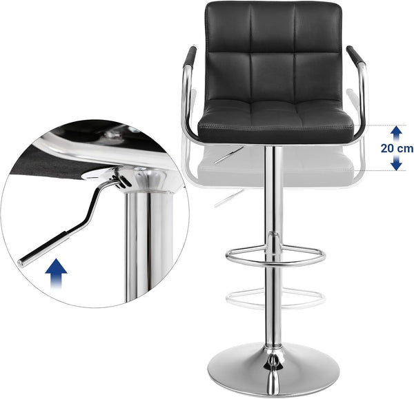 Barhocker 1 Bar Stool Chair with Armrests