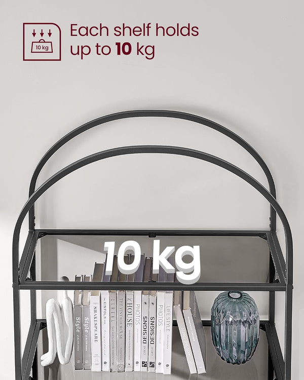 5-Tier Tempered Glass Standing Shelf - Karrari