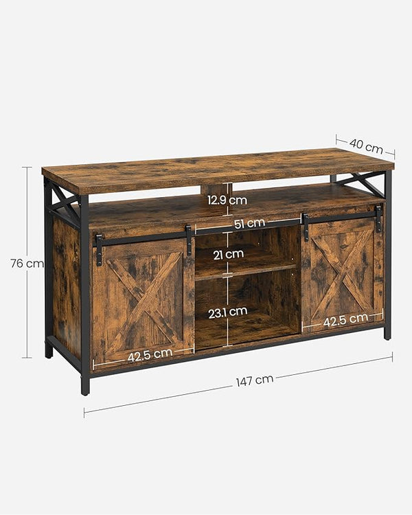 Farmhouse TV Stand Cabinet - Karrari