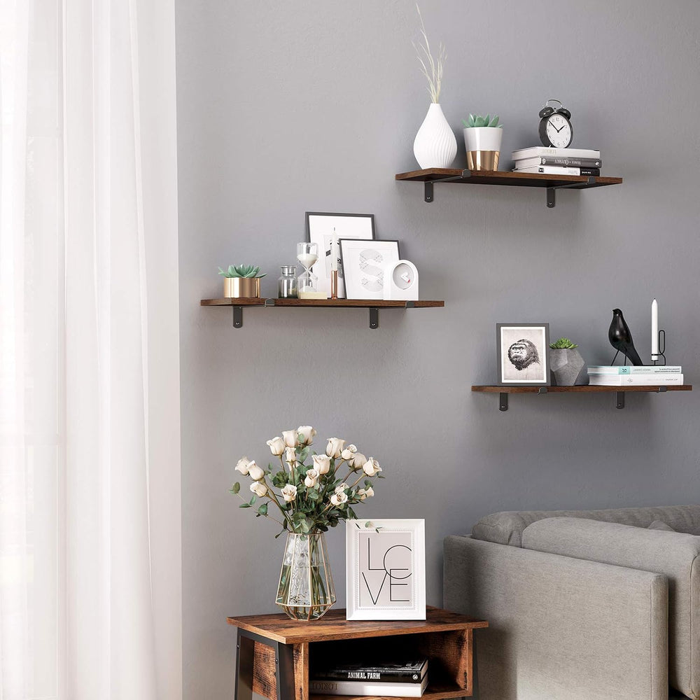 2 Piece Floating Wall Shelves