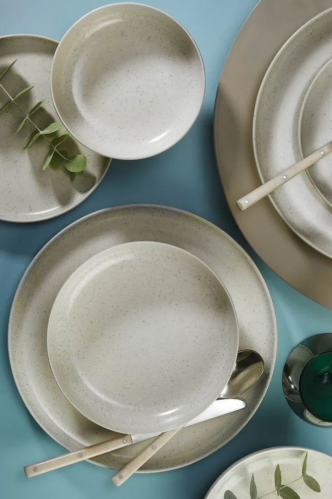 Dinner Plates (Set 16Pcs)  Cream