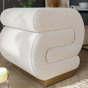 Pouffe Sally - Cream