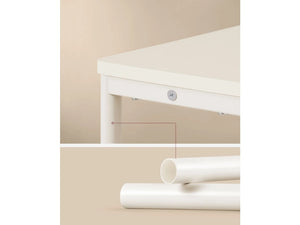 Side Table with Charging Port, 3 Shelves - Karrari