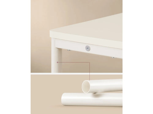 Side Table with Charging Port, 3 Shelves - Karrari