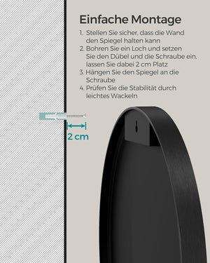 Round Wall Mirror - Karrari