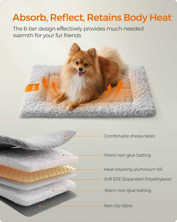Warm Dog & Cat Bed with Blanket (Washable, Non-Slip) - Karrari
