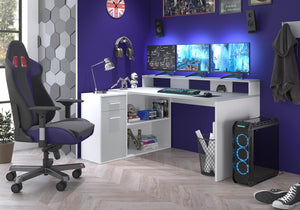 “Gamer” Corner Desk Combination - Karrari