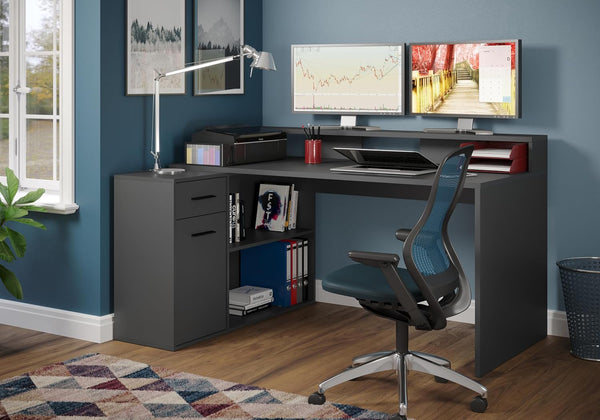 “Gamer” Corner Desk Combination - Karrari
