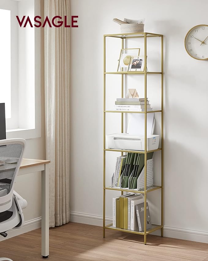 6-Tier Tempered Glass Shelf - Karrari