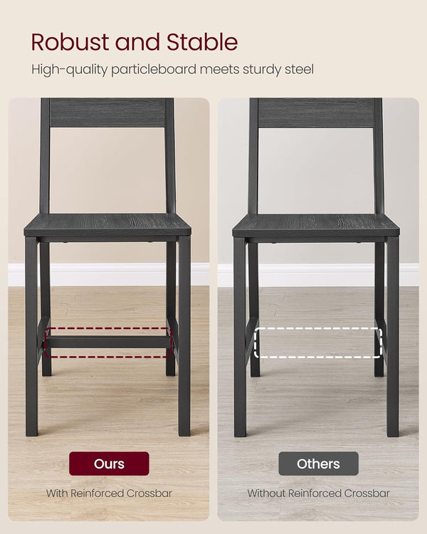 Industrial Dining Chairs (set of 2) - Karrari